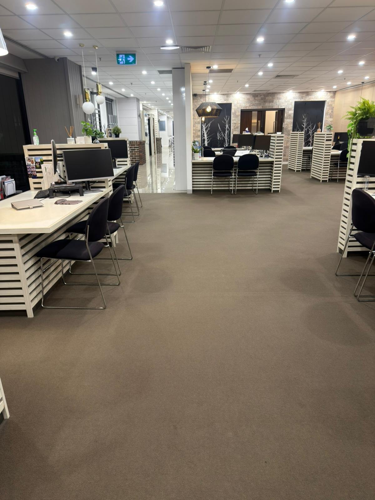 Commercial premises cleaning